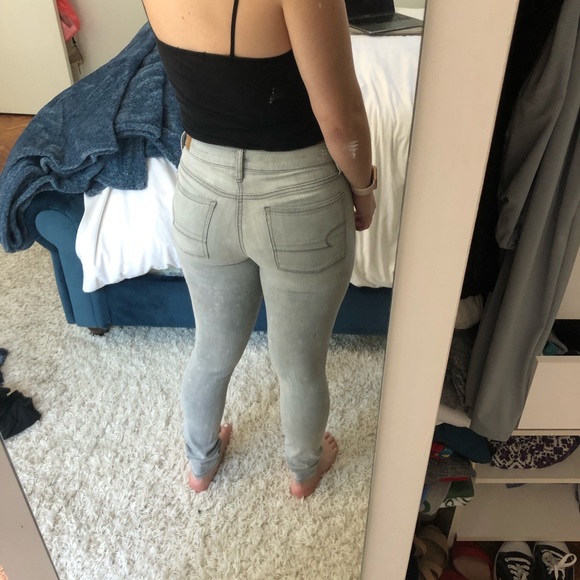 Grey American Eagle jeans - Picture 2 of 5